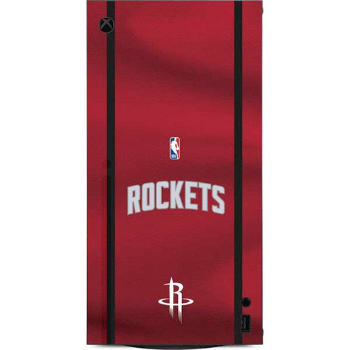 NBA Houston Rockets Jersey XBox Series X Digital Edition Console Skin